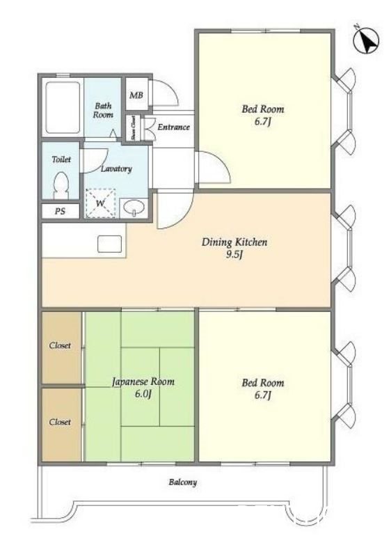 オークスＫ＆Ｓ 間取り