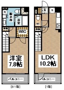 レジディア西新宿Ⅱ  間取り