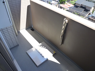 日神デュオステージ国領  ベランダ