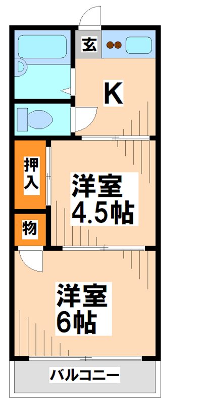 コーポ京王 当店限定物件 間取り