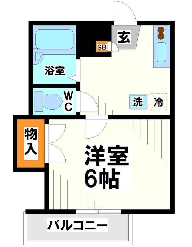 シュロスプリーマ  間取り