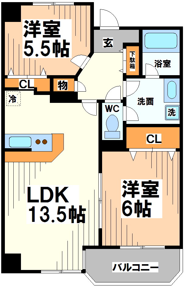 東京都杉並区久我山５丁目 間取り