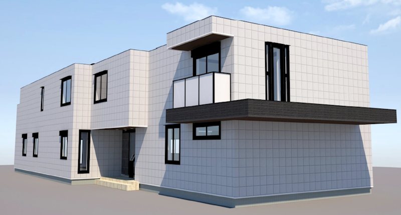 （仮称）下高井戸５丁目メゾン西棟 外観