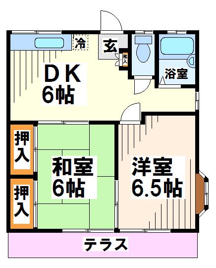 ハイツピコット  間取り
