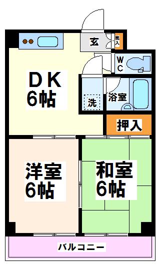 ドルチェ府中  間取り
