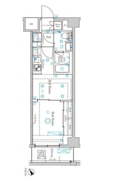 ラフィスタ調布多摩川  間取り
