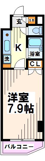 G Clef  　即入居可 間取り