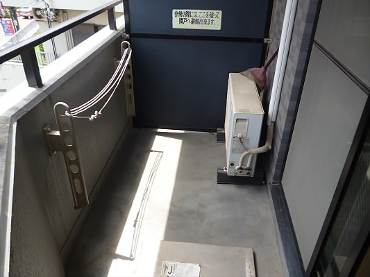 G Clef  　即入居可 ベランダ