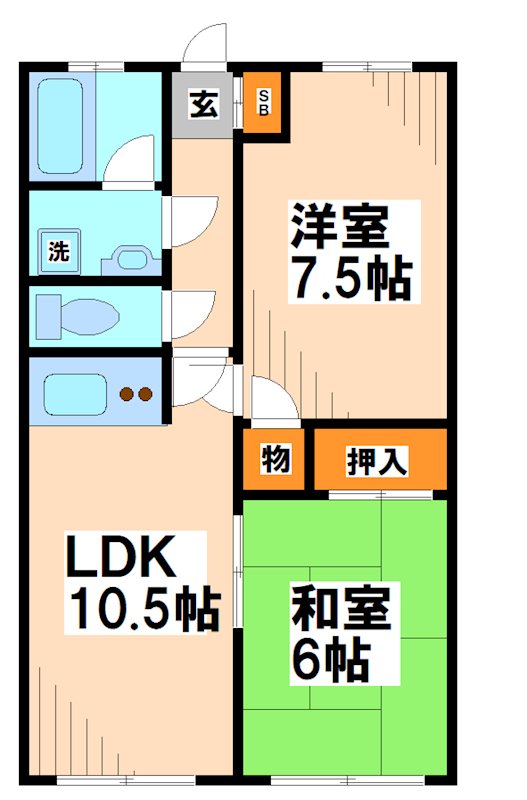 サンヒルズハウス 間取り