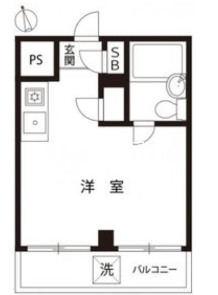 フラームメゾン調布  間取り