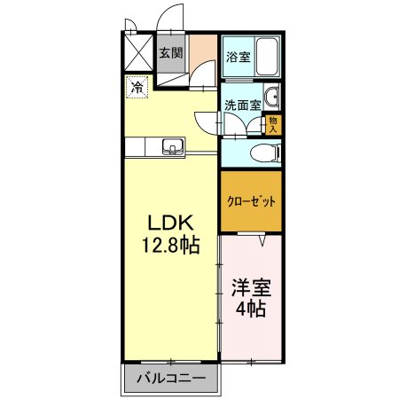 ヴェルドミール 間取り