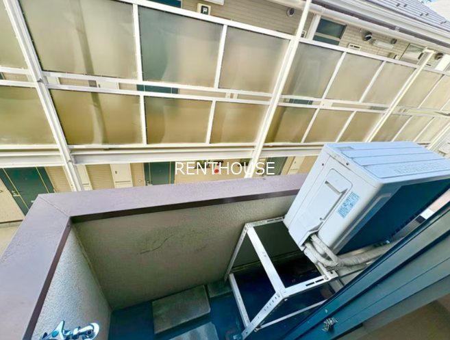 調布ハイムピア ベランダ