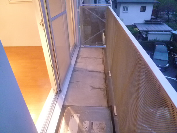 エスタシオン調布   ベランダ