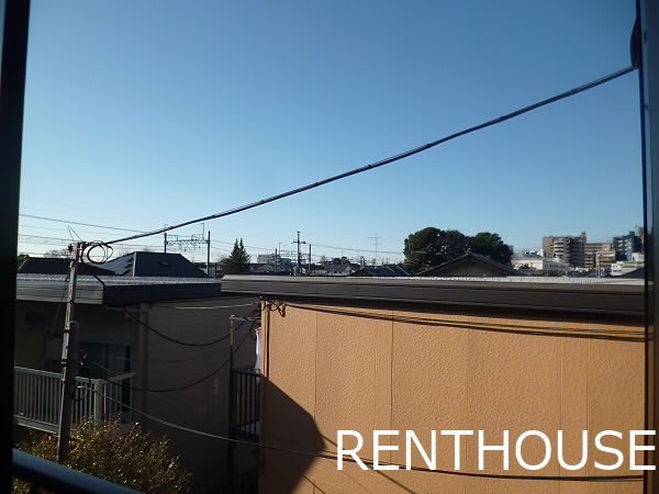 プレジールＡ   ベランダ