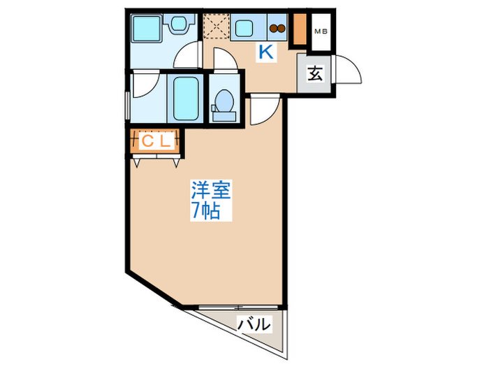 テレッゾカーサ   間取り