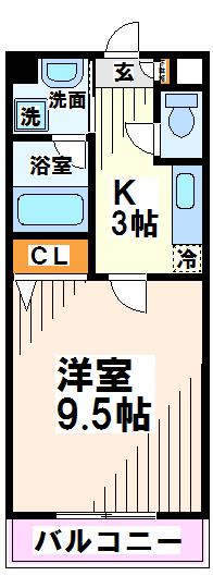 グラン・ド・ロゼ   間取り