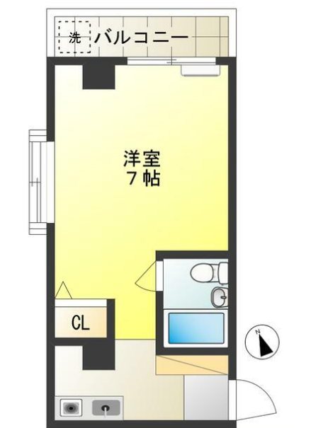 倉林マンション  間取り