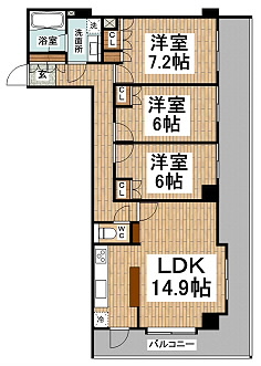クレッセント三鷹 間取り
