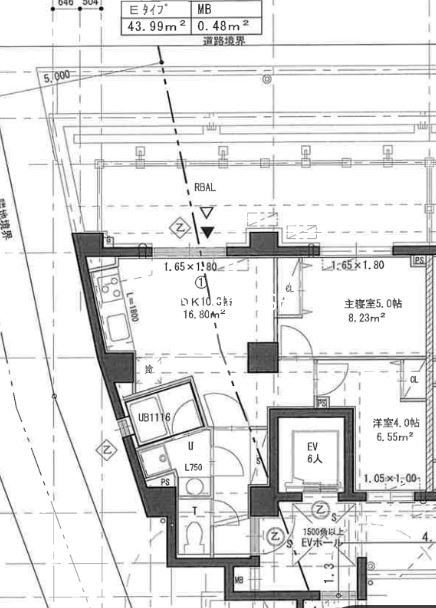 エストゥルース府中 間取り