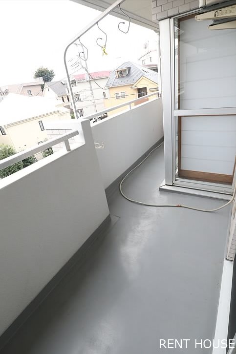 ライオンズマンション調布台三番館  ベランダ
