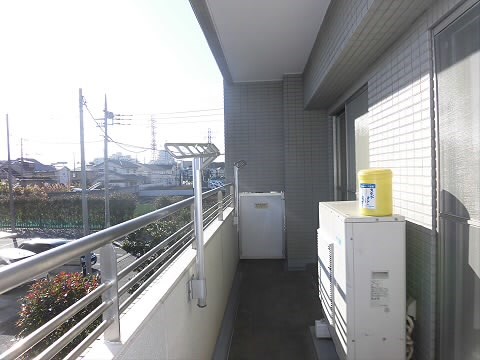 サンファミリー烏山 当社管理物件  ベランダ