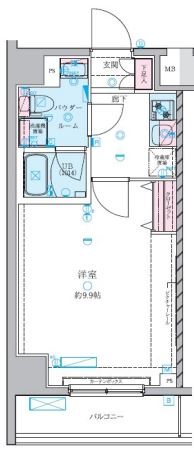 GENOVIA白糸台skygarden(ジェノヴィア）  間取り