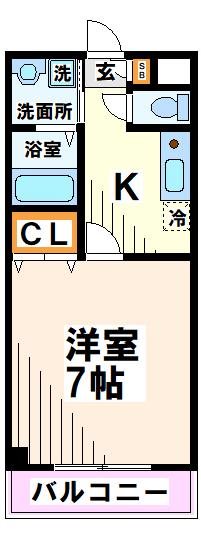 シルビアII  間取り