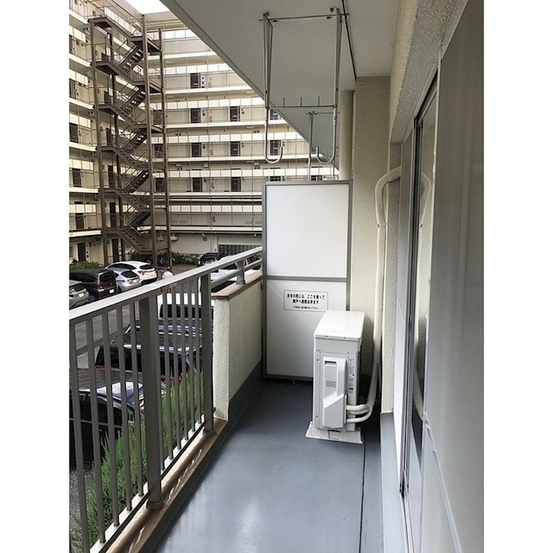マンション国領    ベランダ