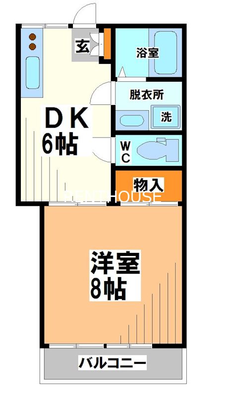 コスモファイブ  間取り