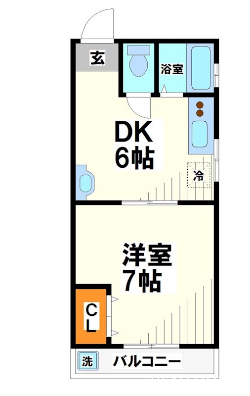 コーポけやき 間取り