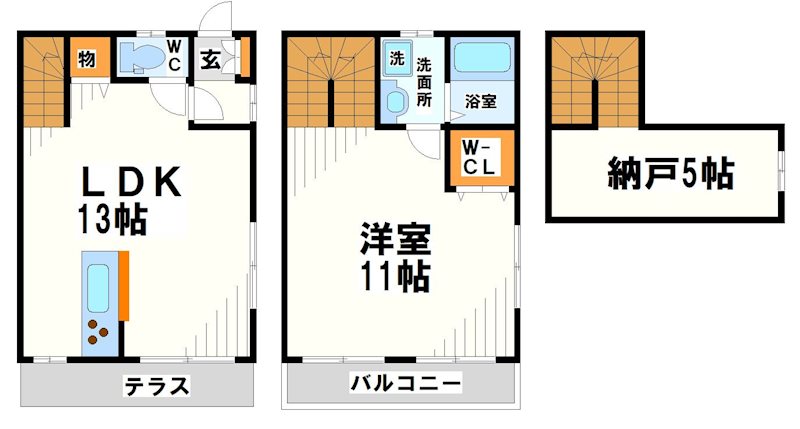 ガーデンハウスSKⅡ   間取り