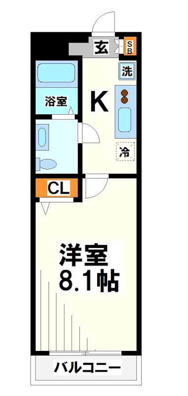 ＡＺＥＳＴ調布  間取り