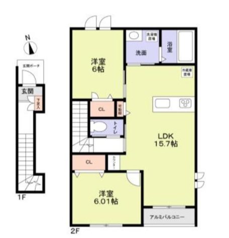 グランシャリオ  間取り