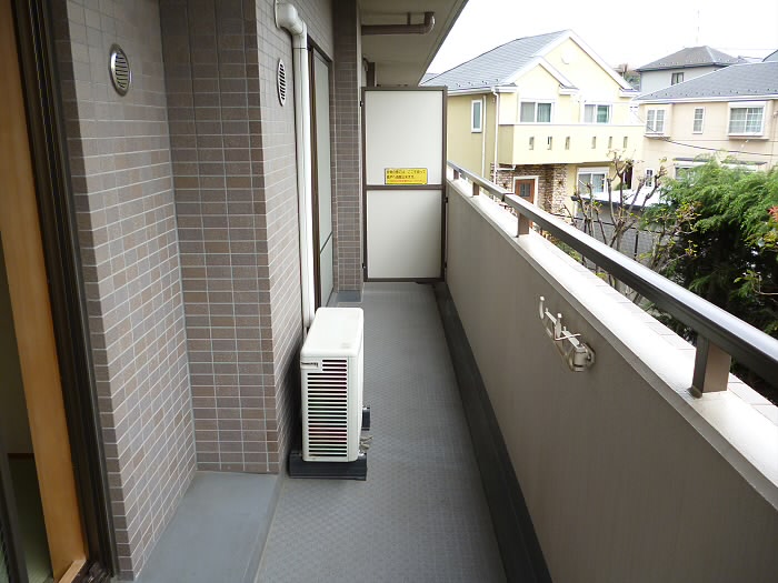 府中中河原パークホームズ ベランダ