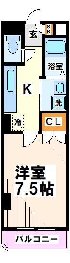 アクセス中河原   間取り