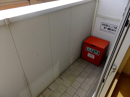 ブロスK  ベランダ