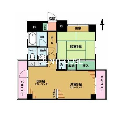 ハプスコート 間取り