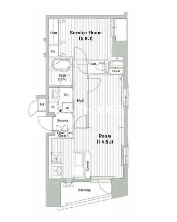 ガーラレジデンス府中  間取り