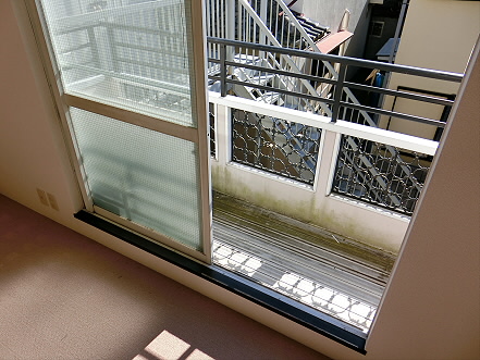 グレープハウス  ベランダ