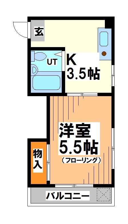 メゾントコナミ 間取り