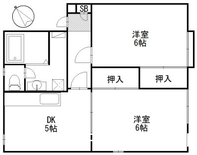 メゾン・ドゥ・クロシエット  間取り