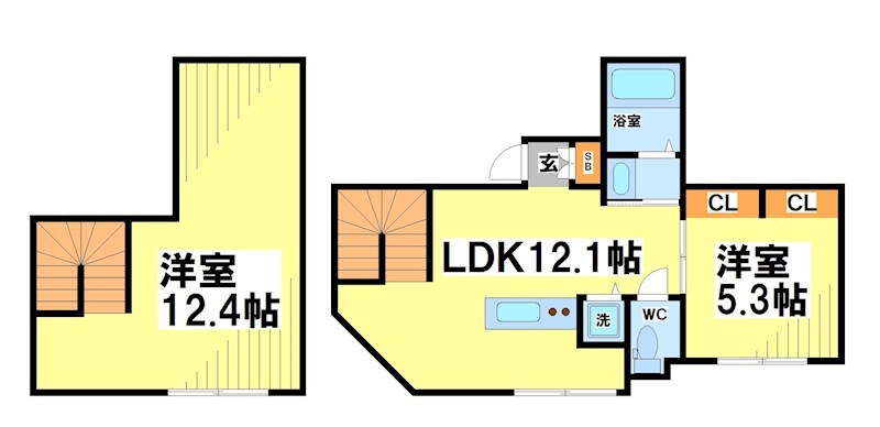 ラフィネ調布   間取り
