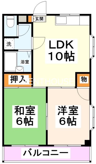 フィールドリッチ  間取り