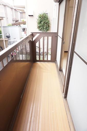 コーポ七草　  ベランダ