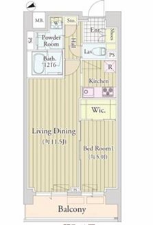 カハレア調布  間取り