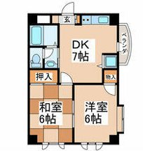 ユニバースゲイト  間取り