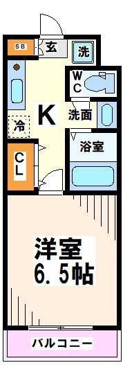 スチューデントパーク府中  間取り