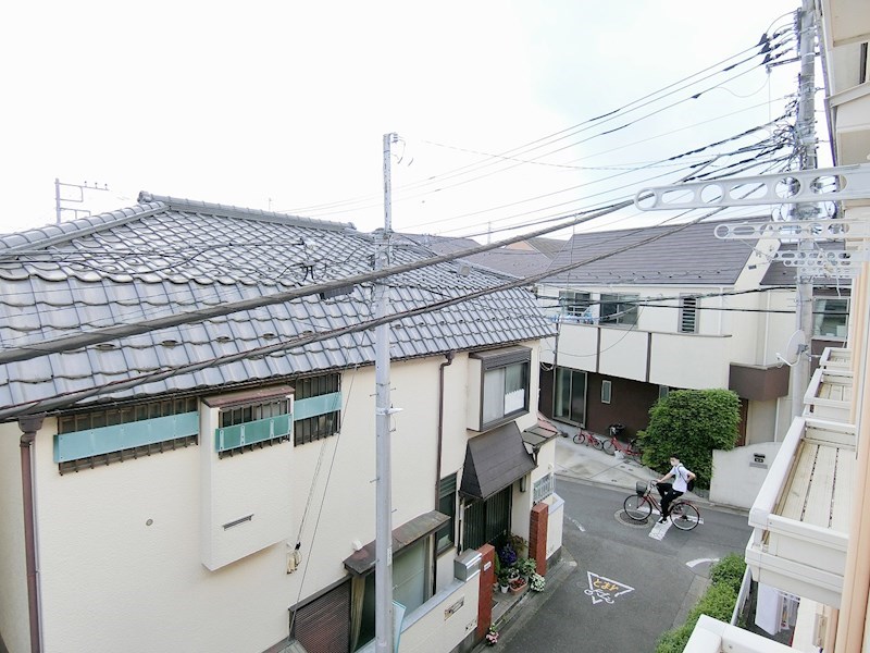 グランディオ府中  当社管理物件  ベランダ