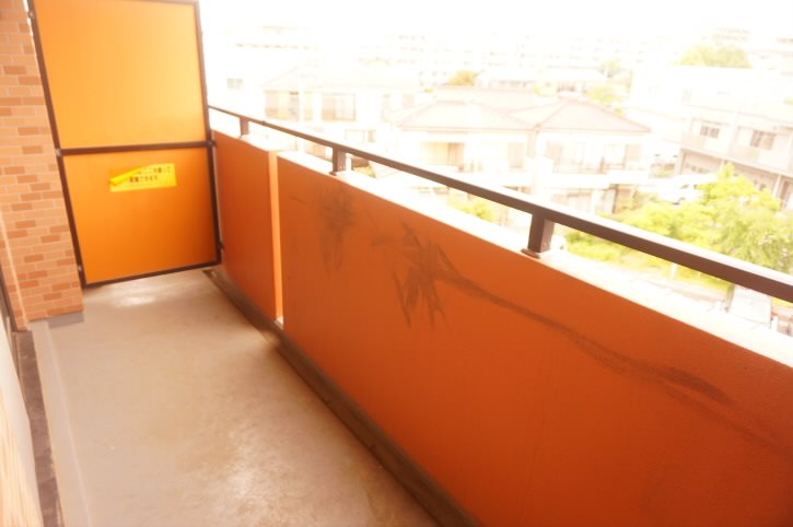 ライオンズマンション武蔵野台 ベランダ