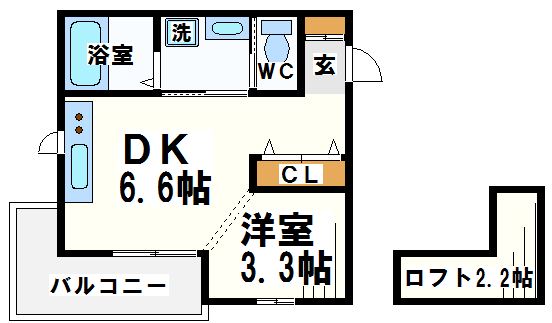 ルピナス    間取り